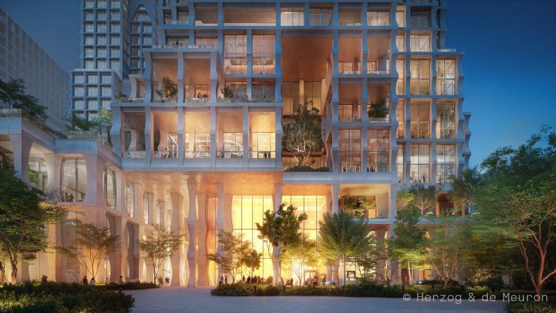 618 Janu Dubai / Dubai, United Arab Emirates <br>Architect: <a target='_blank' href='http://herzogdemeuron.com'>Herzog & de Meuron</a>